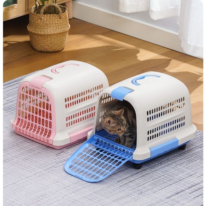 ペット キャリー 快適移動ハウス 猫用通気キャリー