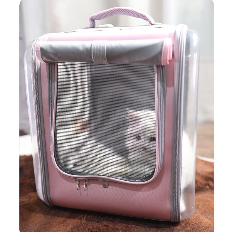 ペット キャリー 猫用立体視界ペットリュック