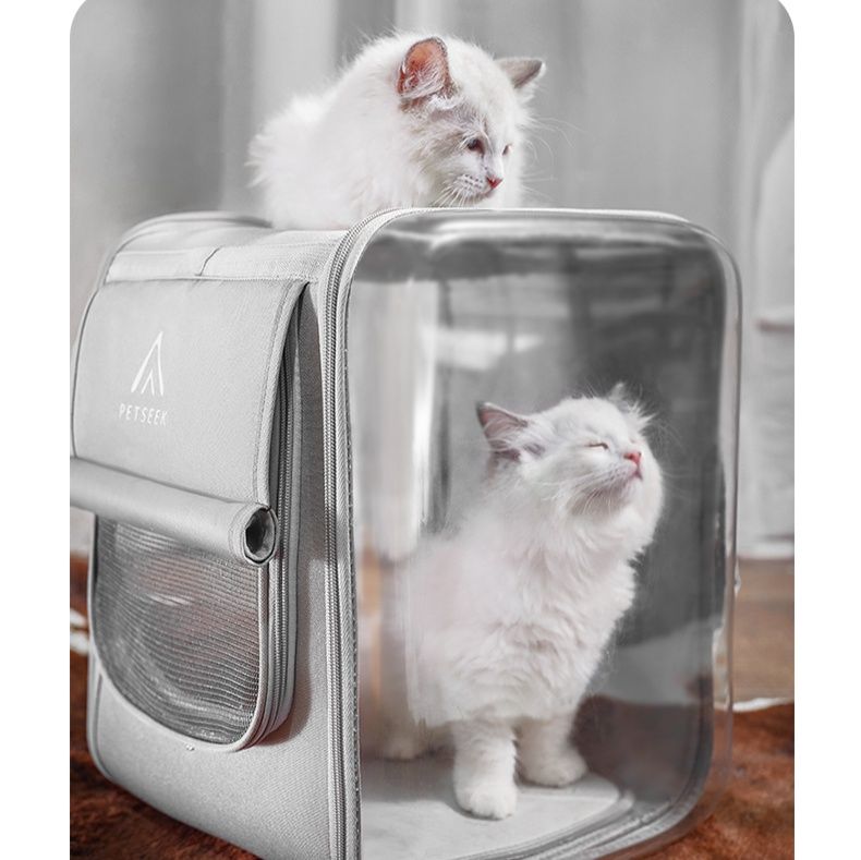 ペット キャリー 猫用立体視界ペットリュック