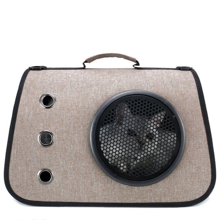 ペット キャリー 猫 宇宙窓付き通気性抜群猫用お出かけ鞄