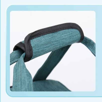 ペット キャリー おしゃれな革風留め具付き猫用持ち運び鞄