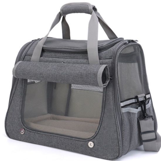 ペット キャリー猫 通気窓付き猫用肩掛けキャリーバッグ 猫|ペット