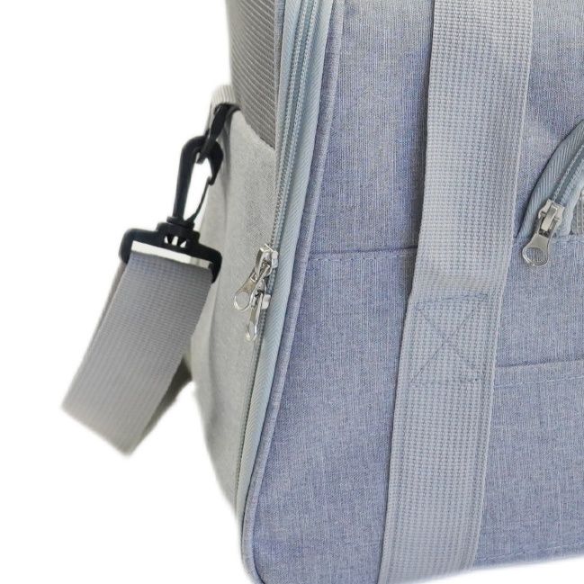 ペット キャリー猫用通気性抜群柔らか素材の猫用持ち運びバッグ