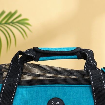 ペット キャリー犬通気性抜群メッシュ窓付き小型犬用持ち運びバッグ