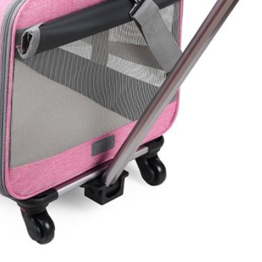 ペットキャリー猫大容量多機能キャスター付き