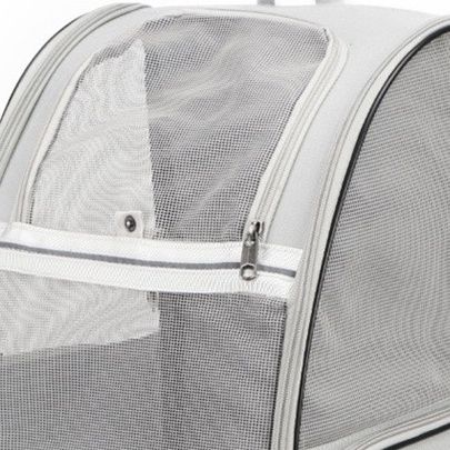 ペット キャリー猫通気性抜群メッシュ窓付きリュック型ペットキャリー