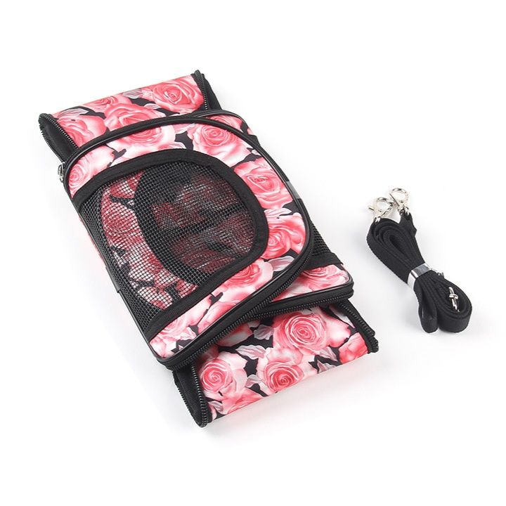 ペットキャリーハムスター小動物用携帯型通気性バッグキャリー