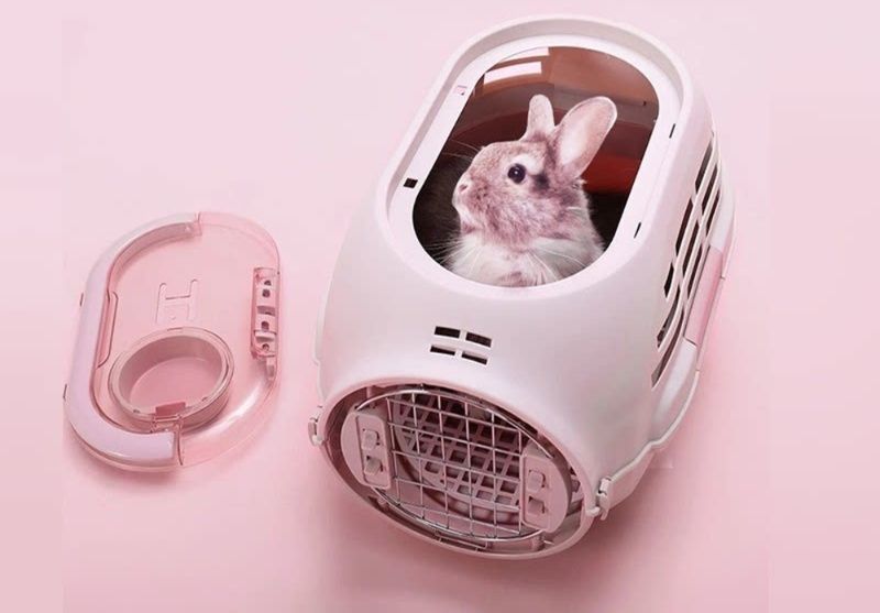 ペット キャリー うさぎ用宇宙船型ペットキャリー