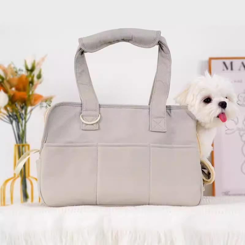 ペット キャリー お出かけ楽ちん小型犬用スリングバッグ