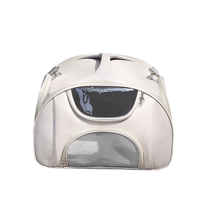 ペット キャリー 猫用宇宙船型透明窓付きキャリーバッグ