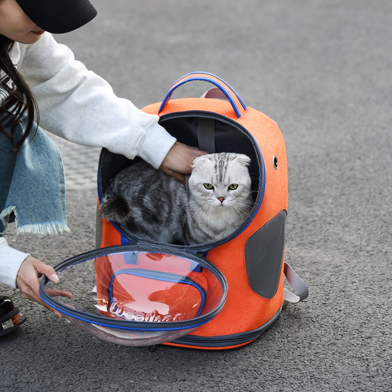 ペット キャリー 猫用宇宙船型ペットリュック