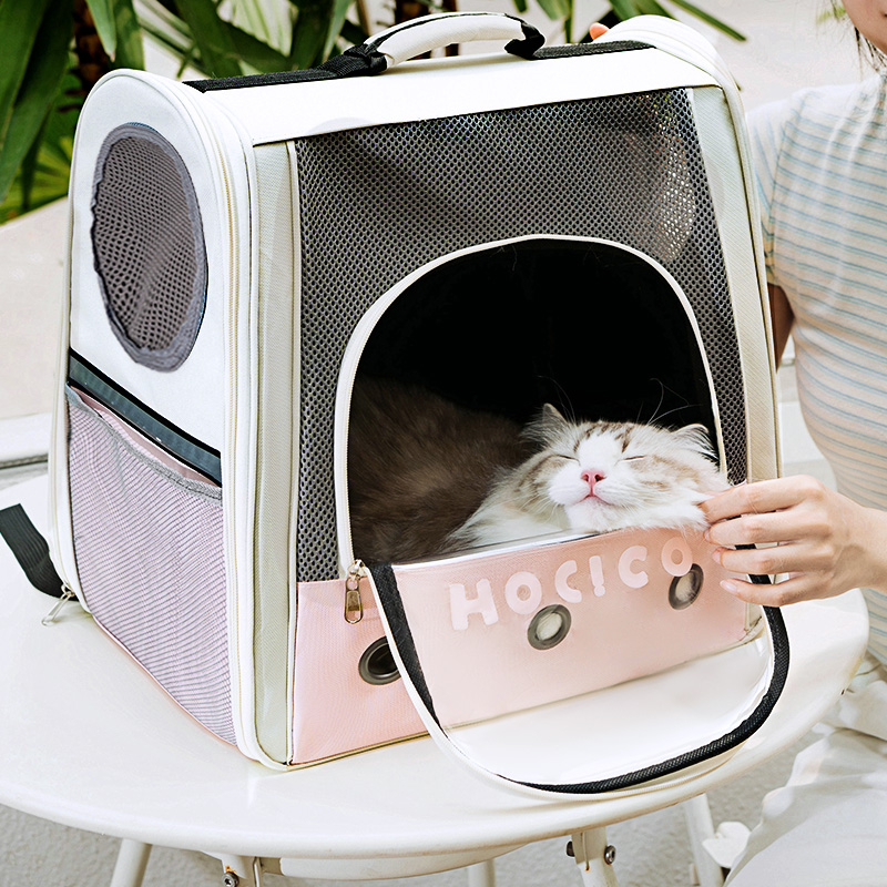ペット キャリー ふわもこ猫の快適おでかけルーム