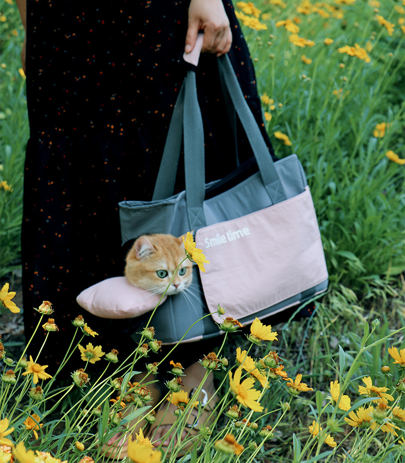 ペット キャリー 多機能お出かけ猫用キャリーバッグ