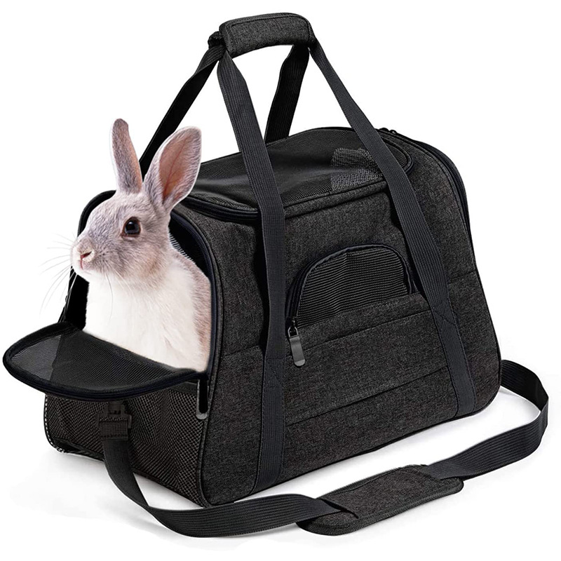 ペットキャリーうさぎ用多機能ソフトキャリーバッグ