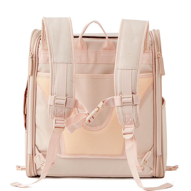 ペット キャリー 多機能折りたたみ式キャスター付き猫用移動鞄