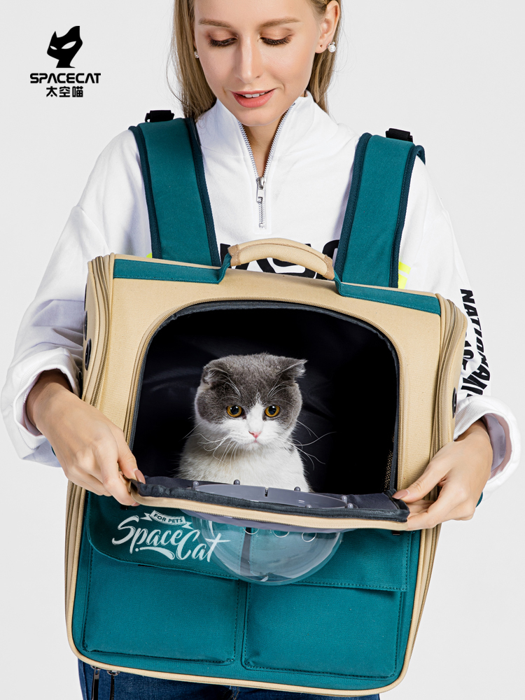 ペット キャリーバッグ 猫用宇宙飛行士スタイル ペットリュック