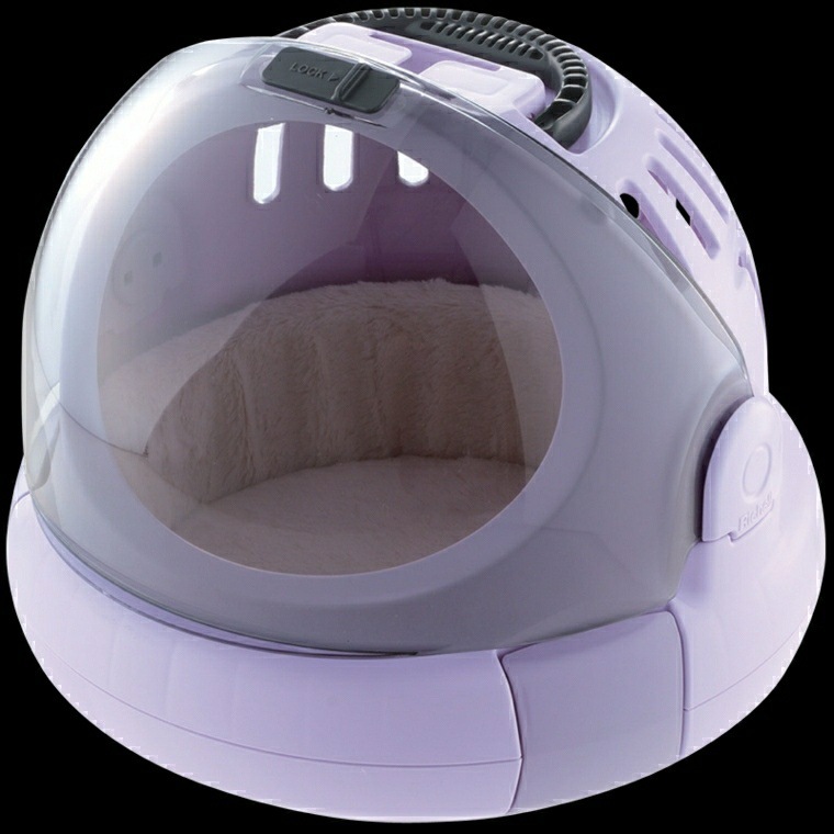 ペット キャリー 猫用宇宙船風ペットカプセルキャリー