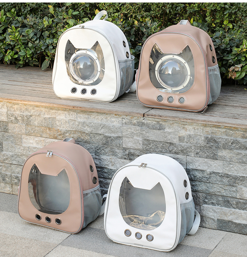 ペット キャリー 宇宙船風 猫用バックパックキャリー