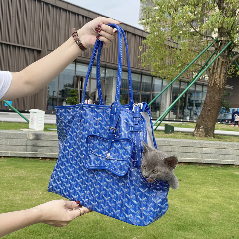 ペット キャリー おしゃれ模様の猫用トートキャリー