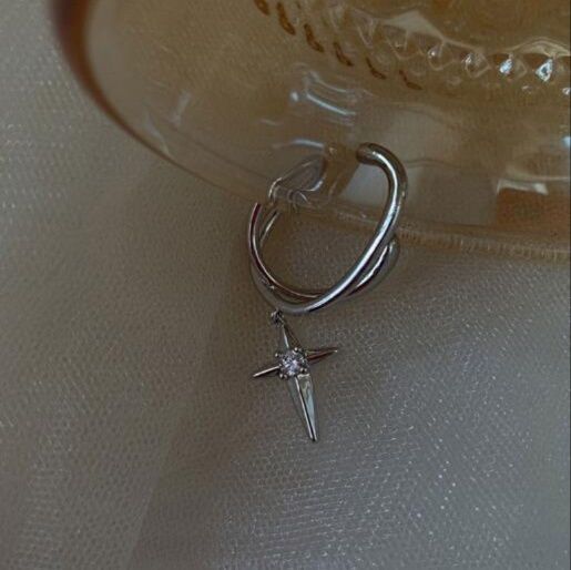 ピアスメンズ シルバー 星型 ピアス メンズ ユニセックス アクセサリー