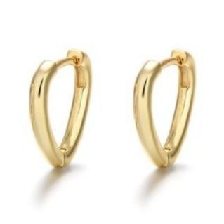 ピアスメンズ 幾何学デザイン ドロップピアス