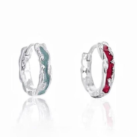 メンズピアス 古城の装飾 耳飾り