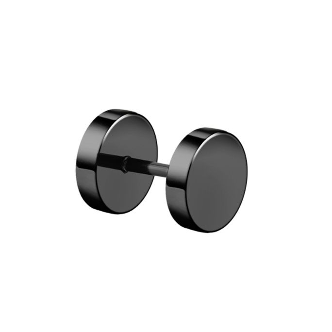 ピアスメンズ シンプル円形サージカルピアス