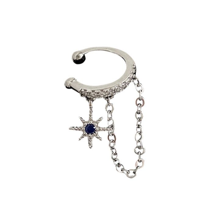 ピアスメンズ 星屑煌めく イヤーカフ ピアス