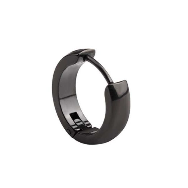 メンズピアス シンプル輪型フープピアス