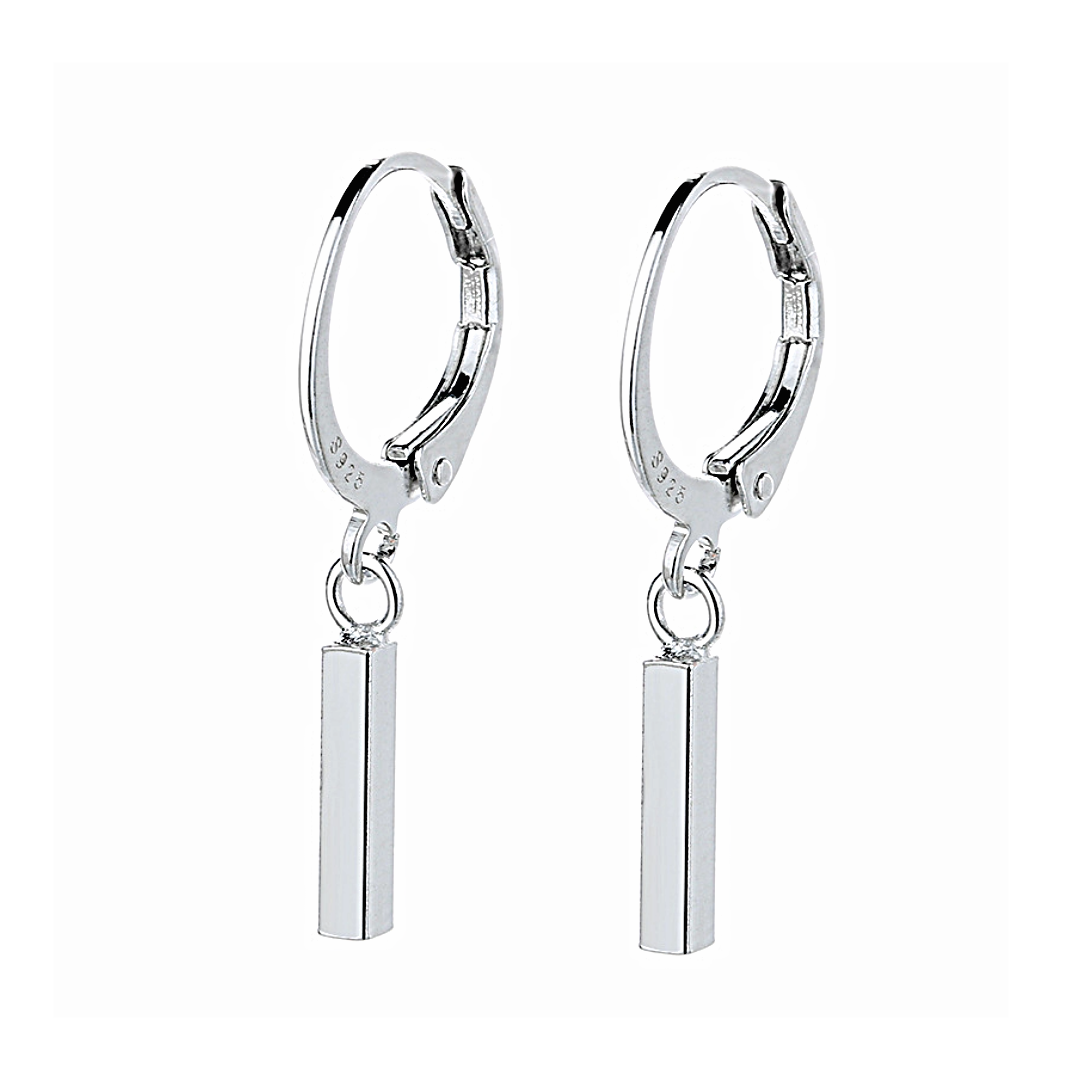 メンズピアス シンプル棒デザインピアス