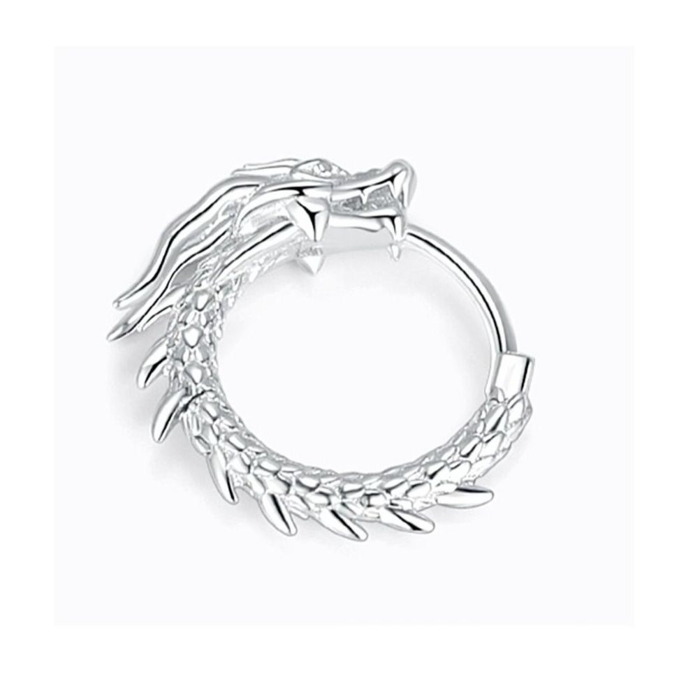 メンズピアス 竜の環ピアス