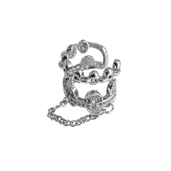 ピアスメンズ イヤーカフ 星空きらめきイヤーカフ