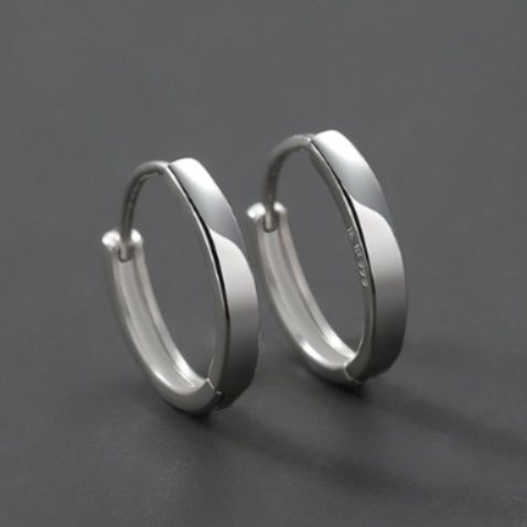 メンズピアス リングピアス シンプル輪型ピアス