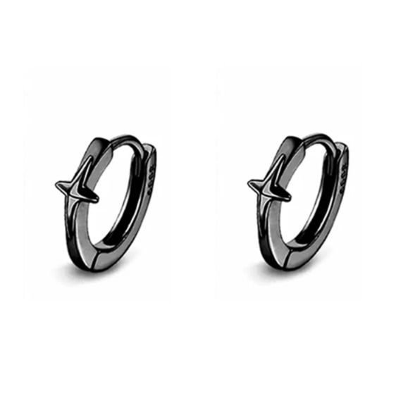 ピアスメンズ ピアスメンズ 十字架モチーフ ミニマルイヤーカフ