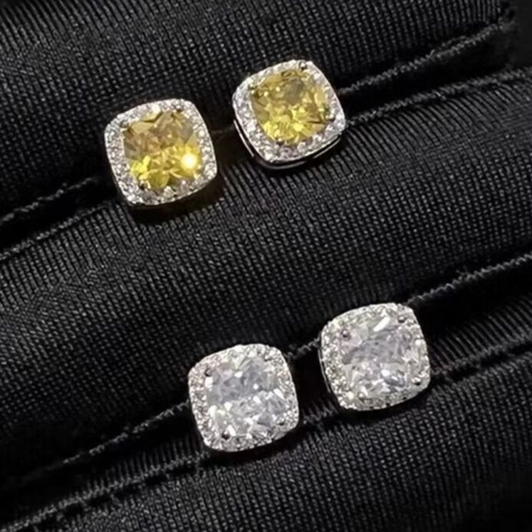 メンズピアス メンズピアス 輝く結晶片耳ピアス