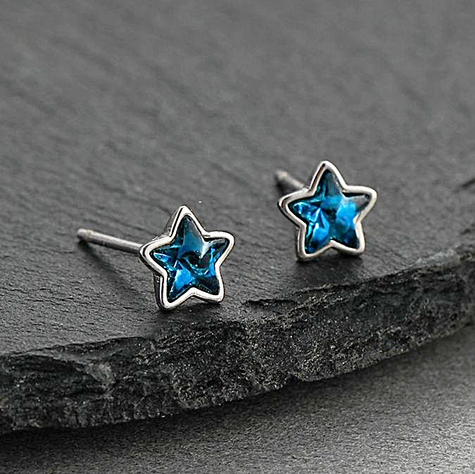 メンズピアス 星空輝き スタッドピアス