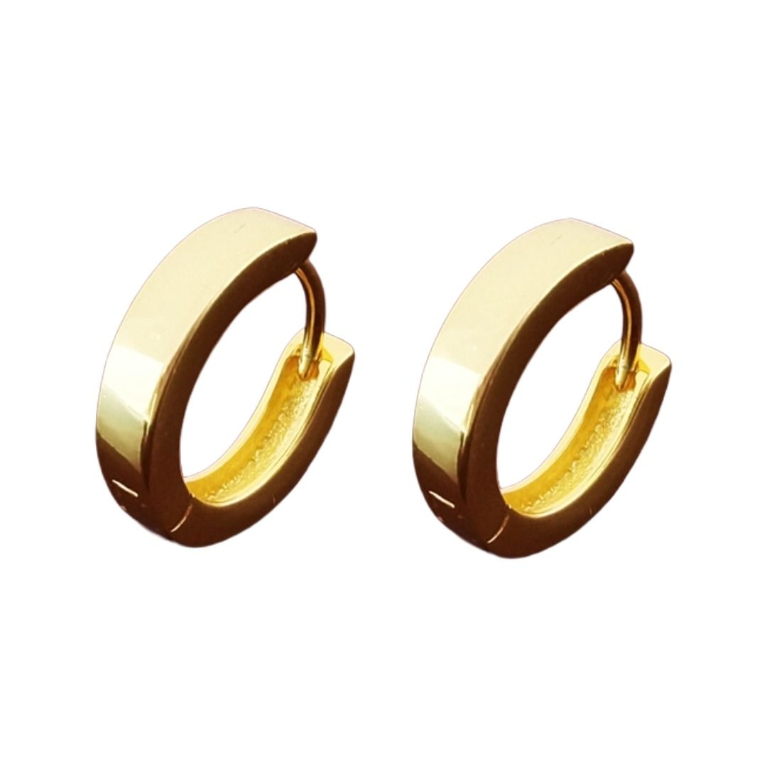 メンズピアス 洗練フープピアス