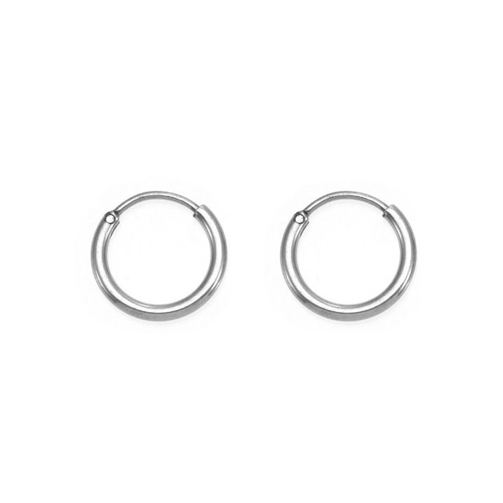 メンズピアス シンプル輪フープピアス