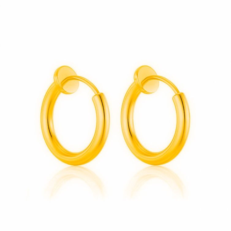 ピアスメンズ 滑らかノンホールピアス