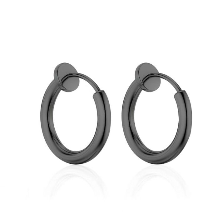 ピアスメンズ 滑らかノンホールピアス