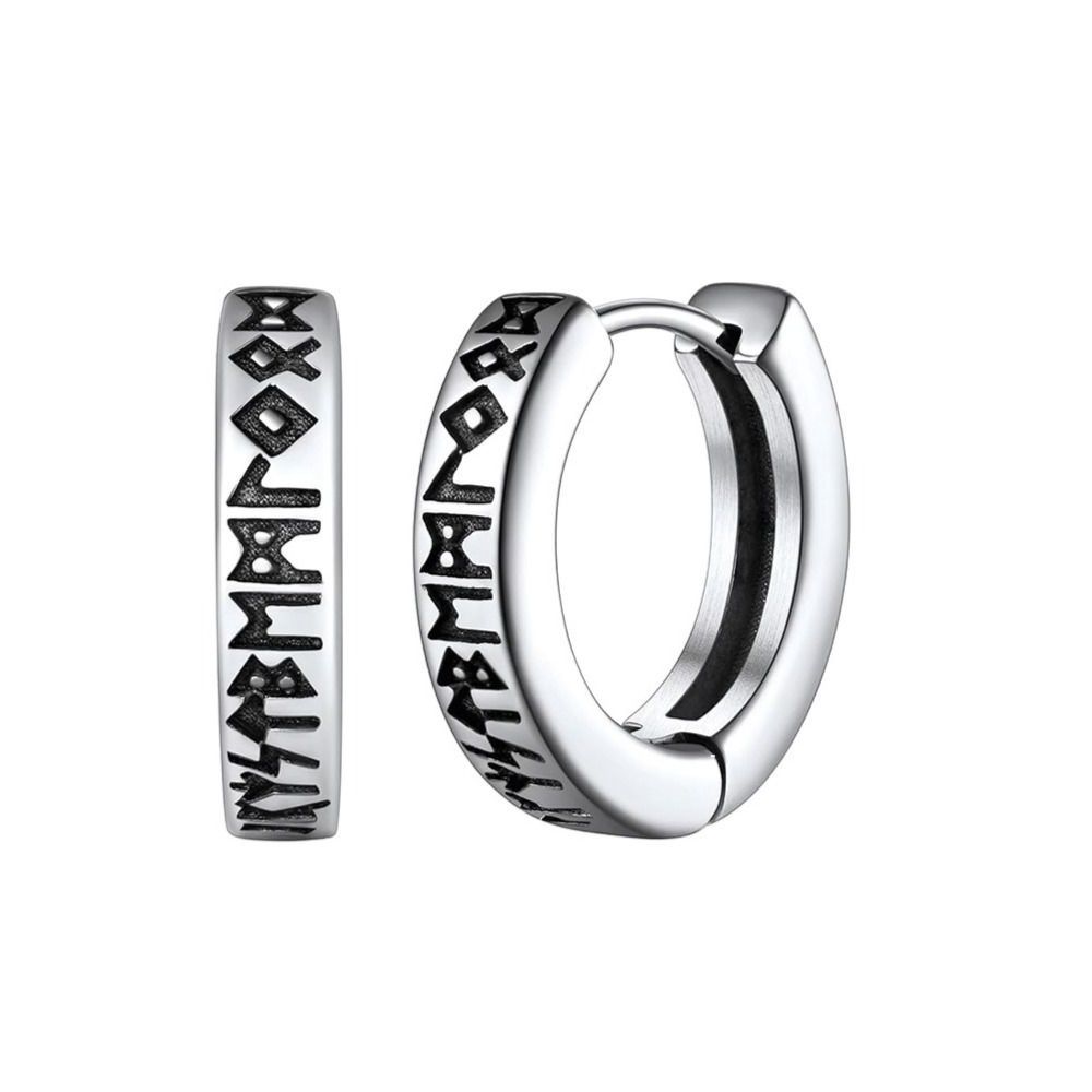 ピアスメンズ 北欧神話の輝きリング