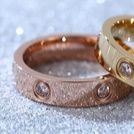 メンズピアス チタン製シンプルリングピアス両耳セット