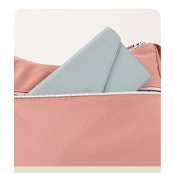 ポシェット 多機能ファスナー付き斜め掛けポシェット