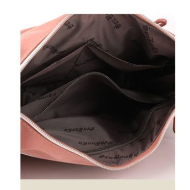 ポシェット 多機能ファスナー付き斜め掛けポシェット