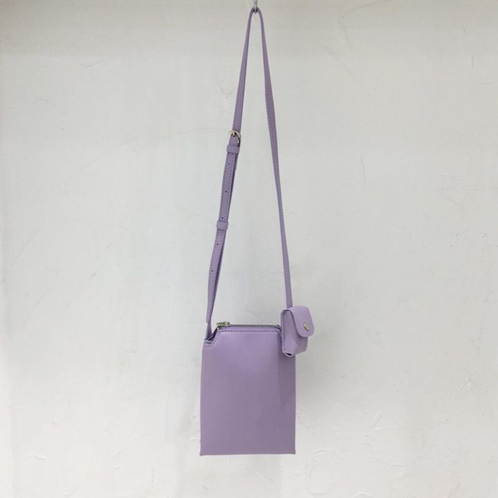 ポシェット シンプル縦型ショルダーポシェット
