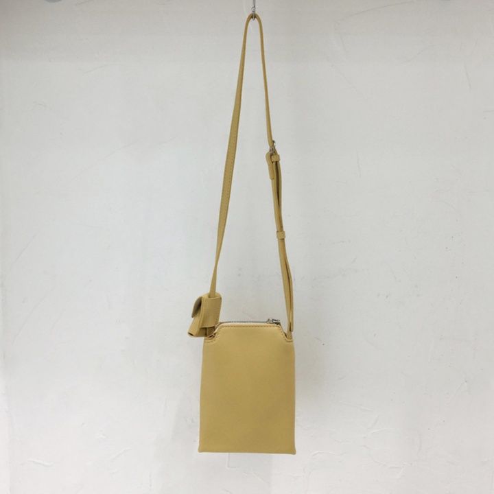 ポシェット シンプル縦型ショルダーポシェット