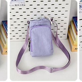 ポシェット 巾着型多機能ミニショルダーバッグ