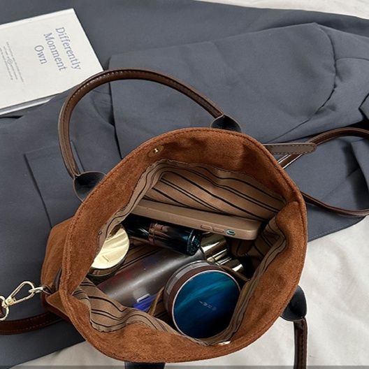 ポシェットレディース 上品なベルトデザイン台形ミニハンドバッグ