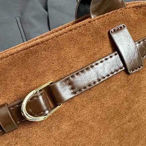 ポシェットレディース 上品なベルトデザイン台形ミニハンドバッグ