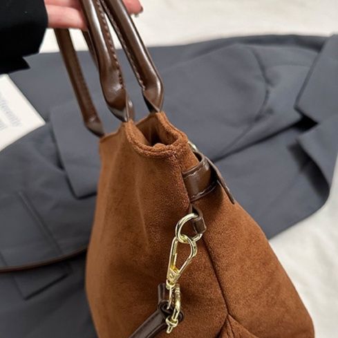 ポシェットレディース 上品なベルトデザイン台形ミニハンドバッグ